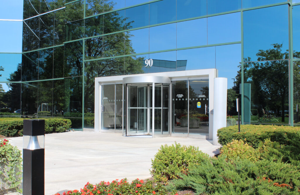 Building Entrance - 90 Matheson Blvd. West, Mississauga, ON L5R 3R3